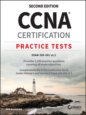 cover image of CCNA Certification Practice Tests